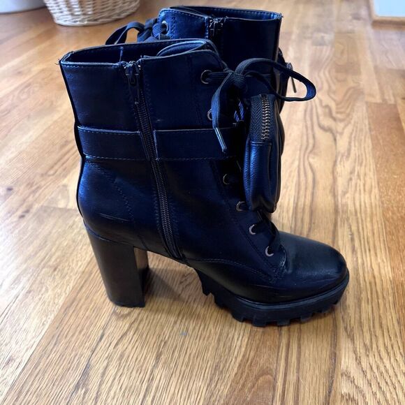 Bamboo Combat Glam Boots‎ - Black - size 10 - Picture 9 of 9